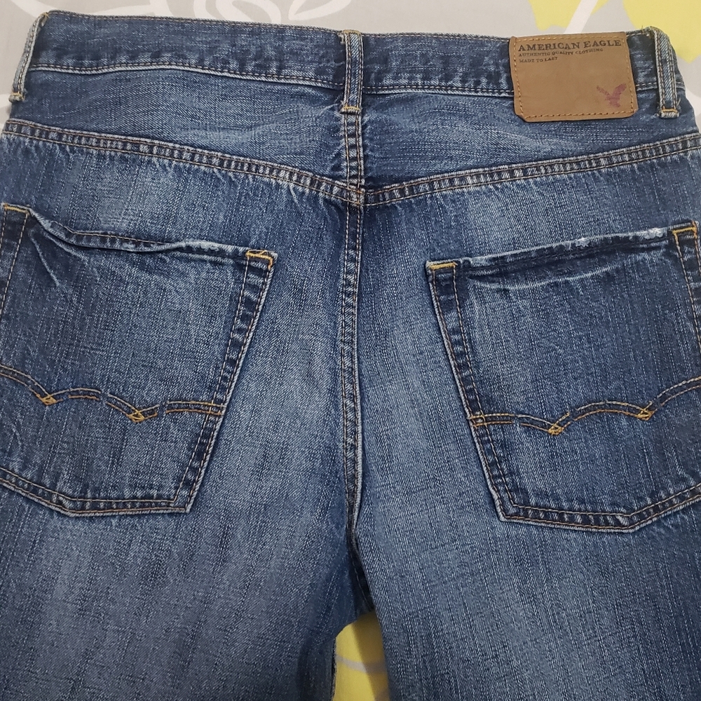 American Eagle Low Loose Denim Jeans - Picture 8 of 9